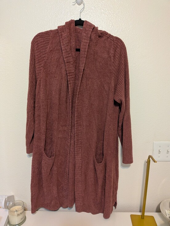 Barefoot Dreams Sweaters - Barefoot dreams Cozy Lite Hooded Cardigan 1x